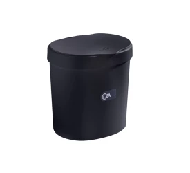 LIXEIRA COZA 2,5L PRETO 10906/0008