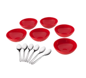 CONJUNTO BRINOX DE SOBREMESA 12PÇS JORNATA VRM 1640/150