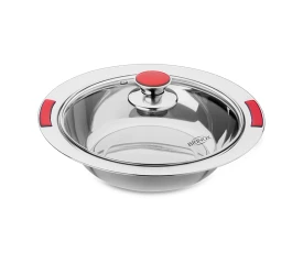 Travessa com Tampa de Vidro Vintage Brinox 35cm 3507135