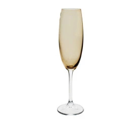 Jogo de 6 Taças Champanhe Cristal Gastro Ambar 220ml 57732