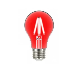 Lampada Taschibra Filamento Color Vermelho A60 Autovolt