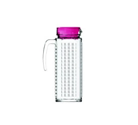 Jarra com Tampa Rosa Nadir 1,2L Ladrilhos 36938