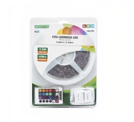 Fita Led Taschibra 30 Led 5M 4,8W 12v RGB-DER/41