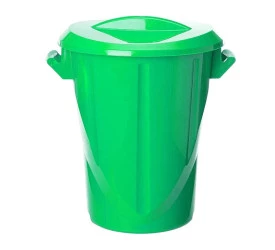 Cesto Multi Uso Com Tampa 100L Verde ct100 Vd1 34573