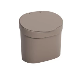 Lixeira para Pia Coza 4 Litros Warm Gray109020126
