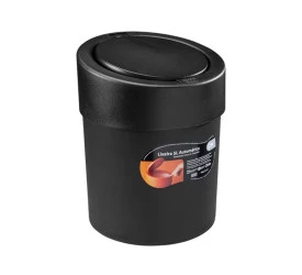 Lixeira Coza Press 5L Preto 109080008