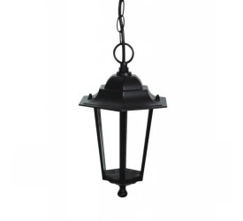 PENDENTE TASCHIBRA COLONIAL TLF28 60W 250V E-27 PRETO