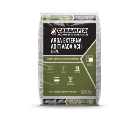ARGAMASSA CERAMFIX ACII EXTERNA 20KG*