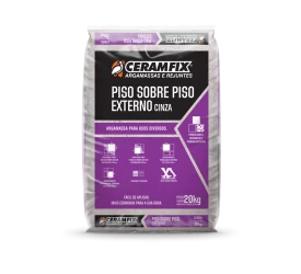 ARGAMASSA CERAMFIX PISO SOBRE PISO CINZA EXTERNO 20KG