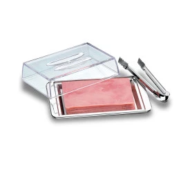 Porta Frios Empilhável com Pinça 3 Peças Brinox 2389100