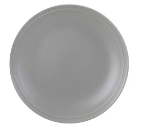 PRATO RASO SERAMANG EM CERAMICA COR CINZA