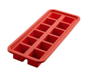 FORMA DE GELO MIMO STYLE SILICONE SN14285 VERMELHO