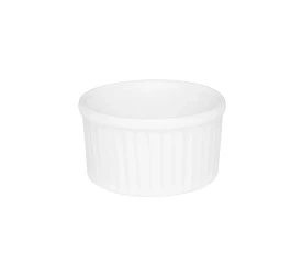 TIGELA RAMEQUIN OXFORD 8X4CM 100ML BRANCO CB34-9001