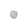 Vaso Nutriplan Origami Redondo Cimento 22