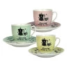 Jogo De 12 Pçs P/ Café Dynasty Farm Mood Coffe 90Ml