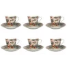 Jogo De 12 Pçs P/ Café Dynasty Bid Mood Coffee 90Ml
