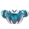 Centro De Mesa Decorativo Lyor Italy Azul E Rose