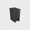 Lixeira Coza Single Preta 15L