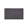Tapete Uzoo Fenice Liso Cinza Escuro Mescla 89x59Cm