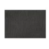 Tapete de Banheiro Uzoo Chenille Cinza Escuro 60x40Cm