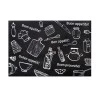 Tapete de Cozinha Uzoo Pvc Estampado Bom Apetite 40x60Cm