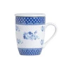 Caneca Lyor de Porcelana White C/tampa e Filtro Elsa 310Ml