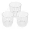 Conjunto 3 Copos Lyor Baixos de Vidro Renaissance 320Ml