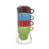 Jogo de Caneca Yangzi Ceramica Mod a 210Ml 4 Peças 