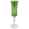 Taça P/ Champanhe Bohemia Grace Lap. Em Cristal 190ml Verde