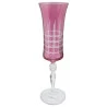 Taça P/Champanhe Bohemia Grace Lap. Em Cristal 190ml Magenta