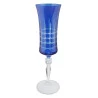 Taça P/Champanhe Bohemia Grace Lap. Cristal 190ml A25cm Azul 