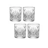 Jogo de 4 Copos para Whisky Pasabahçe Timeless Vidro 345ml 
