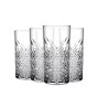 Jogo de 4 Copos Altos Pasabahçe Timeless Vidro 450 Ml 16Cm