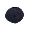 Vaso Btc de Vidro Preto Bc0177