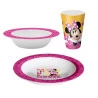 Jogo Infantil Yangzi Melamine Minnie 3 Pecas