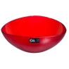 Saladeira Triangular Essential 3,5L Coza Vermelho transparente