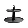 Pedestal Cake 2 Andares Coza Preta