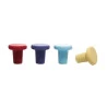 Conjunto 4 Tampas p/ Vinho Wolff de Silicone Colorido