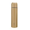Garrafa Térmica Lyor de Aco Inox Bullet Dourada 500ml