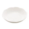 Prato Fundo Lyor de Porcelana New Bone Butterfly Flower