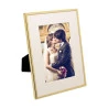 Porta-retrato Wolff Aço Inox Basic Dourado 13x18cm