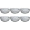 Jogo de 6 Bowls L'Hermitage Republic Em Cristal 345ml