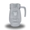 Jarra de Vidro Gp Inox Bojuda 1,3l 