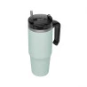 Caneca Wolff Térmica Parede Dupla e Canudo Verde 890ml 