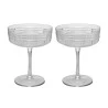Conjunto 2 Tacas Wolff Coupe de Vidro Chess 200ml