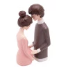 Figura Decorativa Wolff Resina Casal Gestante 10x7,5x20,5cm