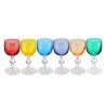 Jogo Bohemia 6 Tçs p/ Licor Claudia Cristal 50ml A10cm Col