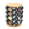 Jg Dynasty 16 Porta Cond. Em Vidro C/ Suporte Em Bambu 100ml