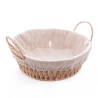 Cesta Wolff C/alça Redonda C/forro Em Tecido 27x24x11,5cm