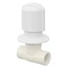 Registro Tigre Chuveiro Pvc Branco 25mm Cb